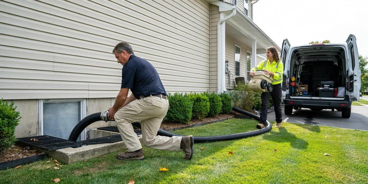 Water damage restoration in Rainier, WA